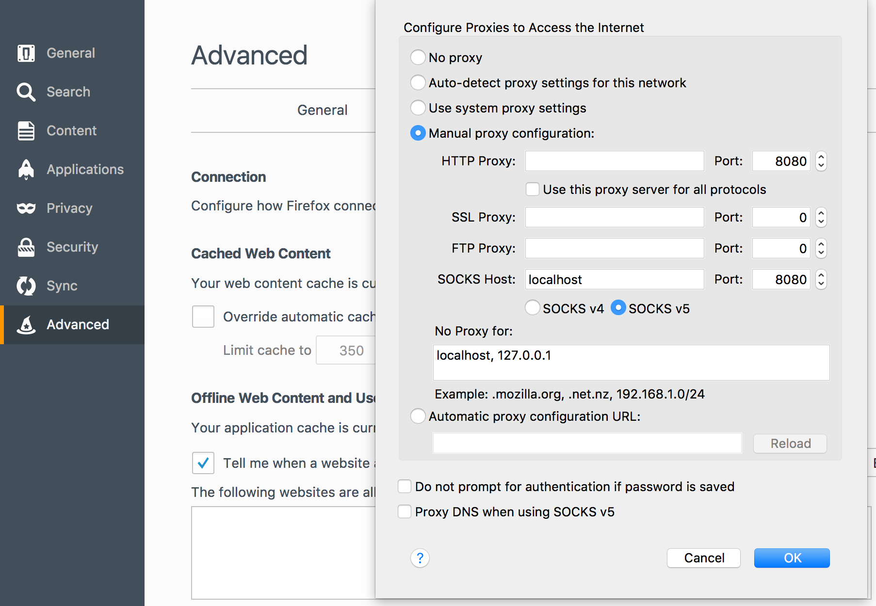 Auto proxy